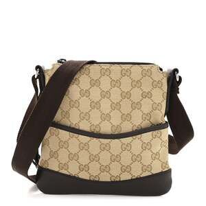 Gucci Calfskin Small Flat Messenger Bag #230872G42B